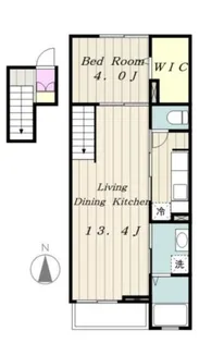 SUNNY SIDE【4階】の間取り