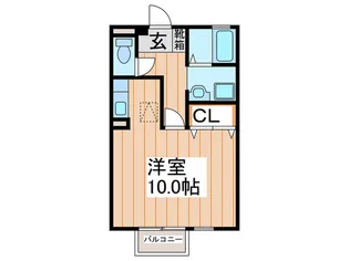 ハイツコヘイ【1階】の間取り
