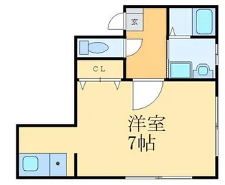 クレアーレハセガワ【3階】の間取り