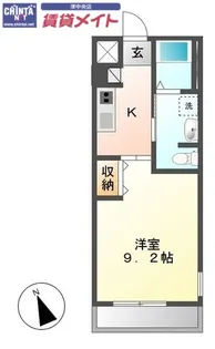 グレーシアII【1階】の間取り