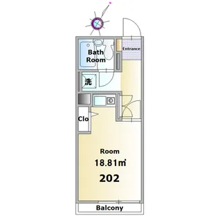 コーポグリーン【2階】の間取り