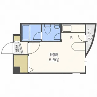 ティアラN17【2階】の間取り