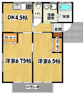 スマイル光A【1階】の間取り