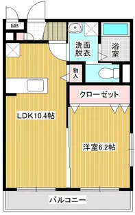 サンフェリーチェ神栖【1階】の間取り