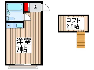 SOLITAIRE所沢第8【2階】の間取り
