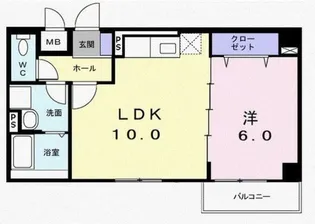 フロレスタ【2階】の間取り