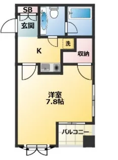 NOZY machiya【2階】の間取り