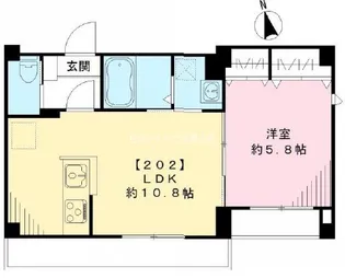 エルドール浅草【2階】の間取り