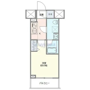 ジェノヴィア西川口III【7階】の間取り