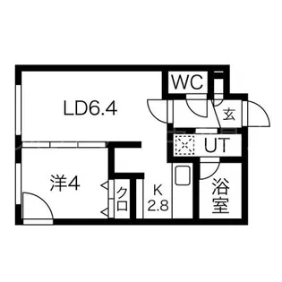 グローブタウン南郷【3階】の間取り