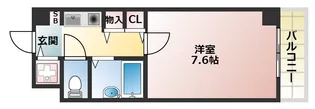 フロレスコ昭和町【4階】の間取り