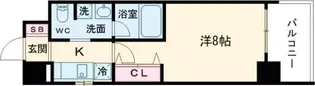 ラナップスクエア神戸ハーバープライム【3階】の間取り