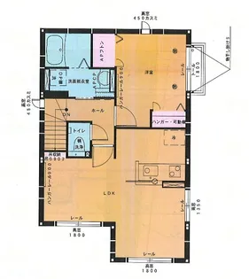 ベル・ド・ジュール【2階】の間取り