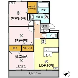 ルミエールT【2階】の間取り