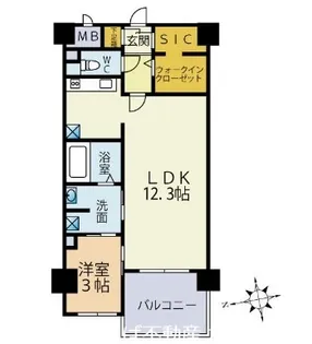 アウローラ【4階】の間取り