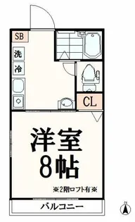 カメリエ【1階】の間取り