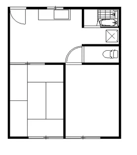 サニーコーポ藤【2階】の間取り
