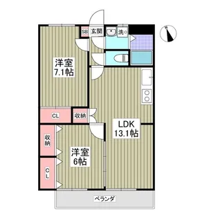 エンブレム【1階】の間取り