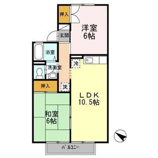 エステートキムラ【2階】の間取り
