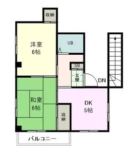 GH櫛引【3階】の間取り