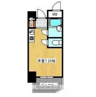 シンコー北九大前スカイマンション【4階】の間取り