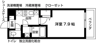 グランデコート大宅甲ノ辻【3階】の間取り