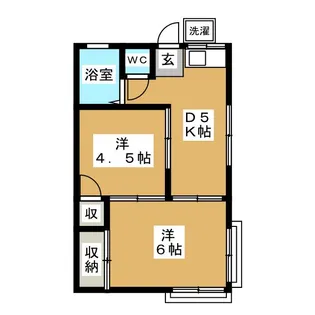 グリーンハウス【2階】の間取り