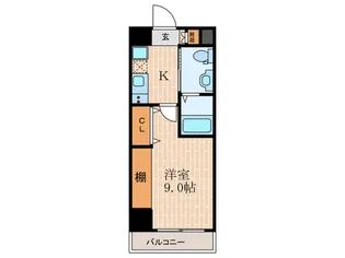 アルテ兵庫津【4階】の間取り