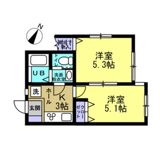 メルヴェイユ【1階】の間取り