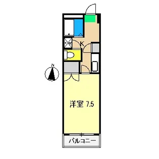 クラウドハウスI【3階】の間取り
