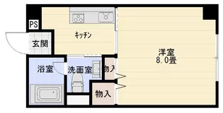 ハーモニーコート【3階】の間取り