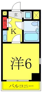 ジョイフル西川口第2【9階】の間取り