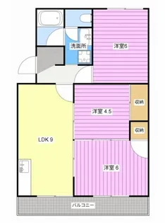 柳田マンション【3階】の間取り