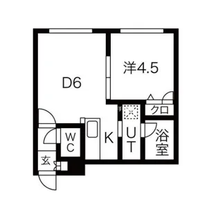 サンコート稲積公園II【1階】の間取り