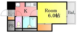 ハイネ光南【3階】の間取り
