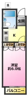 師岡パレス【1階】の間取り