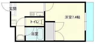 フォックスレイク【4階】の間取り