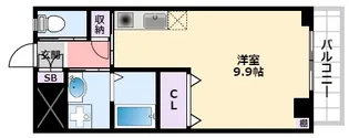 アネックス甲子園II【4階】の間取り
