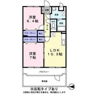Casa Verde甲東園【1階】の間取り