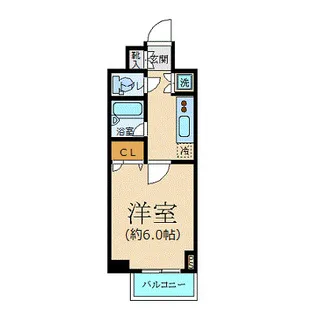コンシェリア芝公園【7階】の間取り