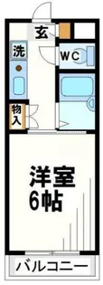 サウスインフィールド【3階】の間取り