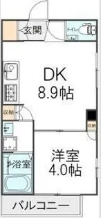 ヴランドール船橋本町【3階】の間取り