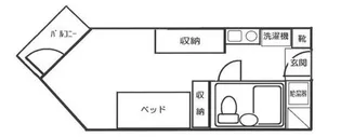 コスモヒルハウス【2階】の間取り