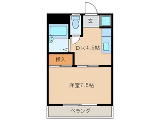 ササキビル【4階】の間取り