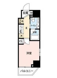 マイナビSTAY巣鴨駅北口【10階】の間取り