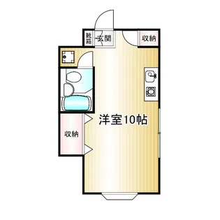 カーサエルモーサ【1階】の間取り