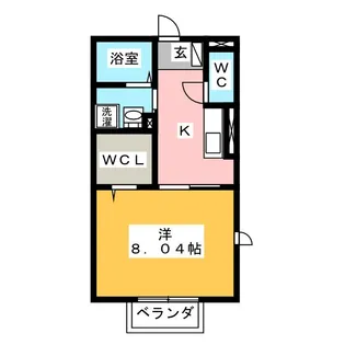 アズール【2階】の間取り