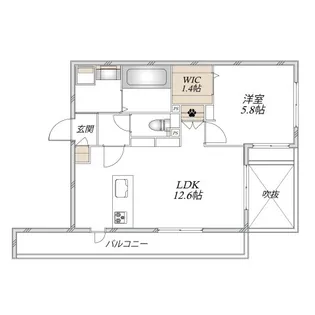 アルカンシエル【2階】の間取り