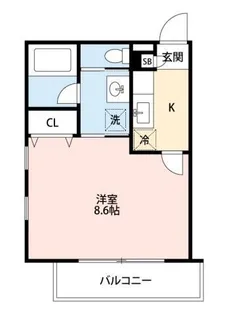 SAKURA田園調布【3階】の間取り