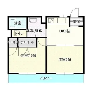 ランドール本庄【3階】の間取り